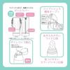 Skater Sports Bottle Direct Drinking Water Bottle 990ml with Bottle Cover Kuromi Flower Wreath Sanrio KSDC10S-A