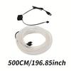 5m Car Interior Led Decorative Lamp EL Wiring Neon Strip Car Interior Atmosphere Lighting LED Strip USB Party Atmosphere Diode