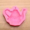 Silicone Fondant Mold Cartoon Cute Teapot Shape Handmade Candle Resin Craft Cake Decorating Tool for Kitchen Baking Gift