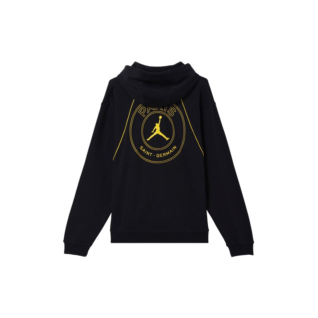 Jordan Felpa con Cappuccio Logo Paris Saint-Germain Uomo Felpe Nera DV0611-010