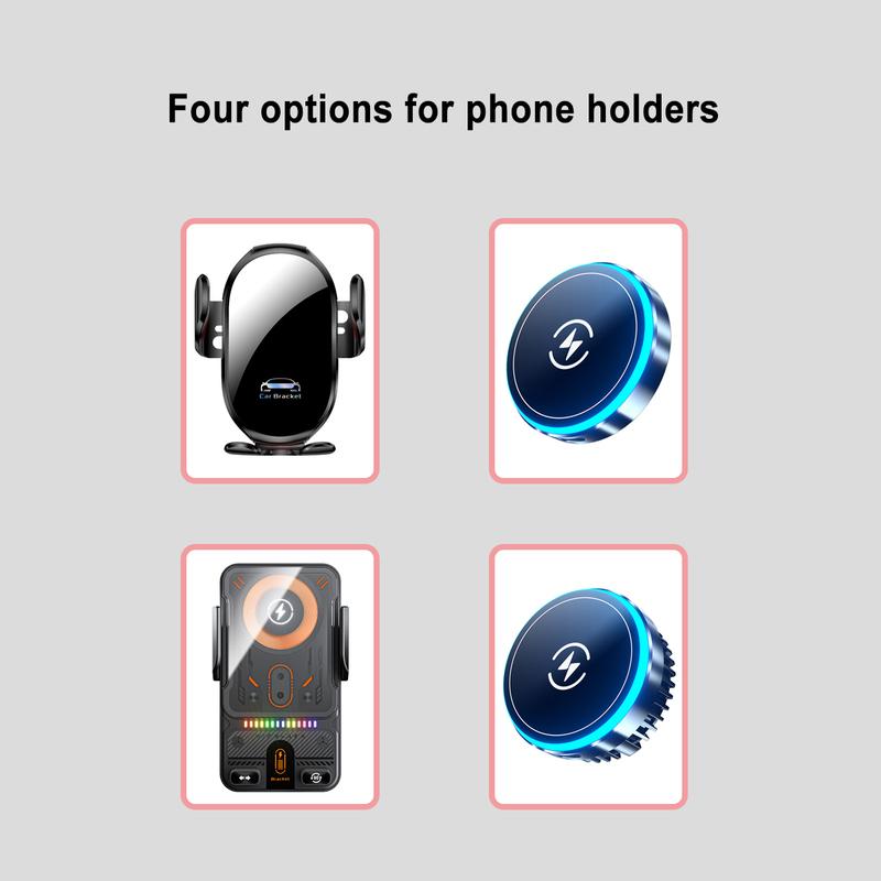 Car Phone Screen Holder For Ford Fiesta MK8 2017 2018 2019 2020 2021 2022 Magnetic Wireless Charging Car phone For Magsafe Mount