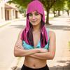 Outdoor Sports Cooling Hooded Towel U Shape Cold Neck Gaiter Quick Dry Headband for Gym Beach Camping Sun Protection