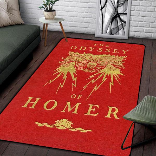 Ancient Greek Homeric Mythology THE ODYSSEY Printed Carpet Living Room Sofa Bedroom Bedside Mat Bathroom Absorbent rugs