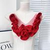 Removable Artificial Flower Patch 3D Chest Flower New Clothes Appliques