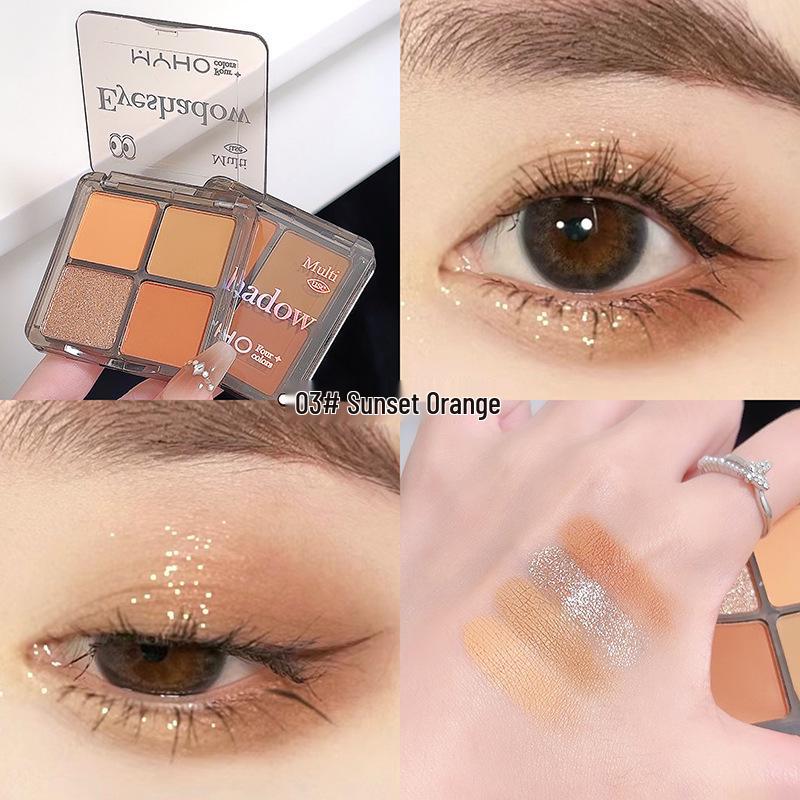 Палетка теней для век MYHO Daydream Pink Smoky Earth Tone - Матовые, Шиммерные и Глиттерные