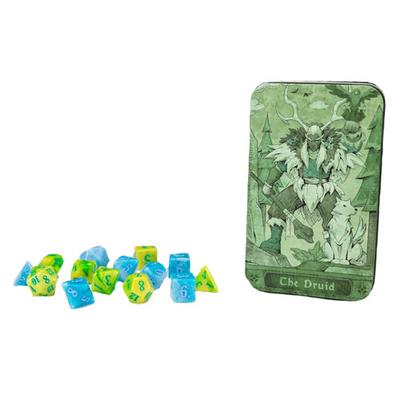 Beadle & Grimms Dice Set In Tin (The Druid)
