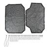 BAWA Car Roof Sunshade Mesh Anti Sun Protection Cover for Jeep Wrangler JK 4-door 2007-2017 Exterior Accessories