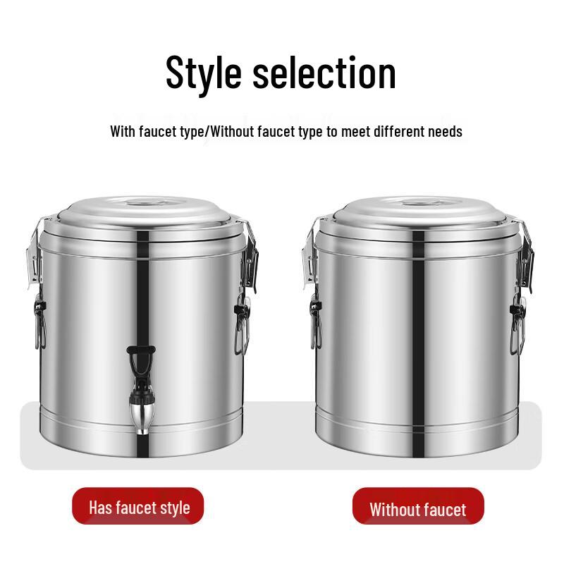 Lianmei Commercial Stainless Steel Insulated Food Bucket