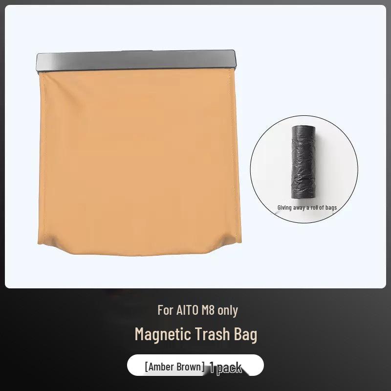Car Trash Storage Bag for AITO Wenjie M8/M9 – Interior Accessory