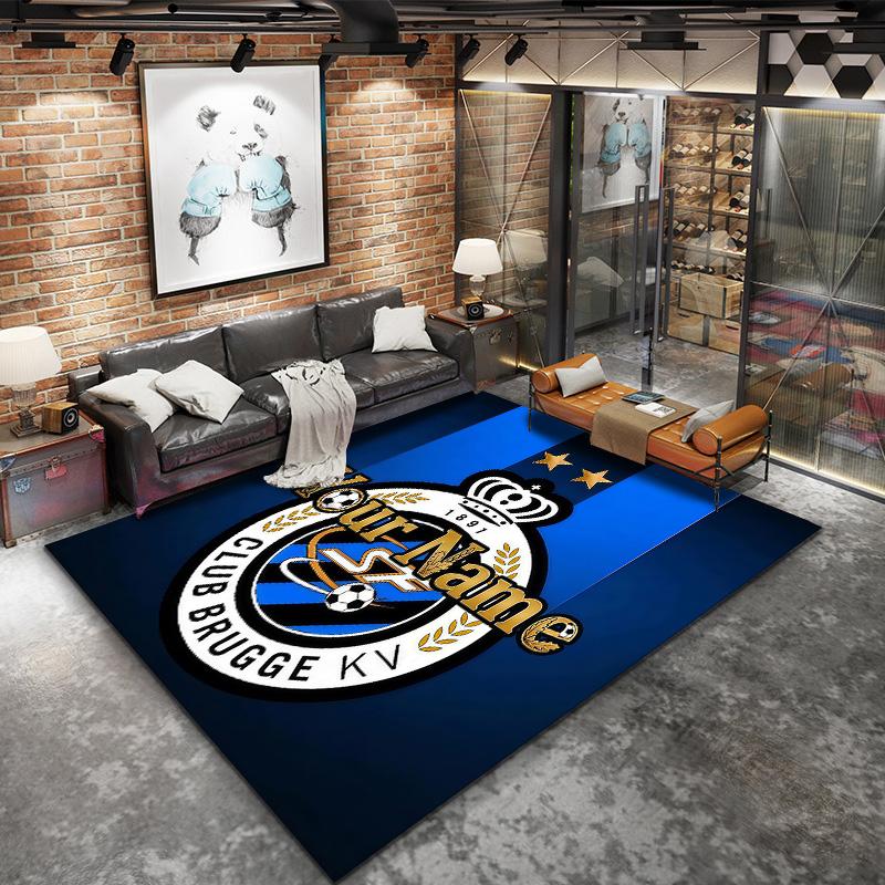 Club Brugge Kv Custom Name Carpet Rug For Living Room Bedroom Home Sofa Decoration Kids Play Nonslip Floor Mat