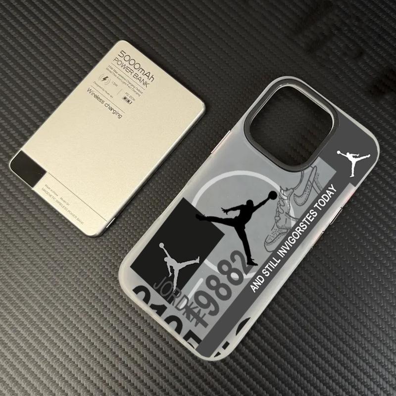 Drop-Proof Magnetic Phone Case for Apple 11-15 Pro/Pro Max: Trendy Basketball Design
