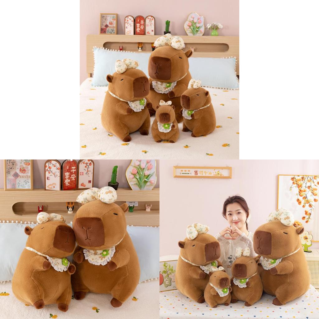 Adorable Capybara Plush Toy With Cute Design And Soft Short Plush Fabric For All Ages