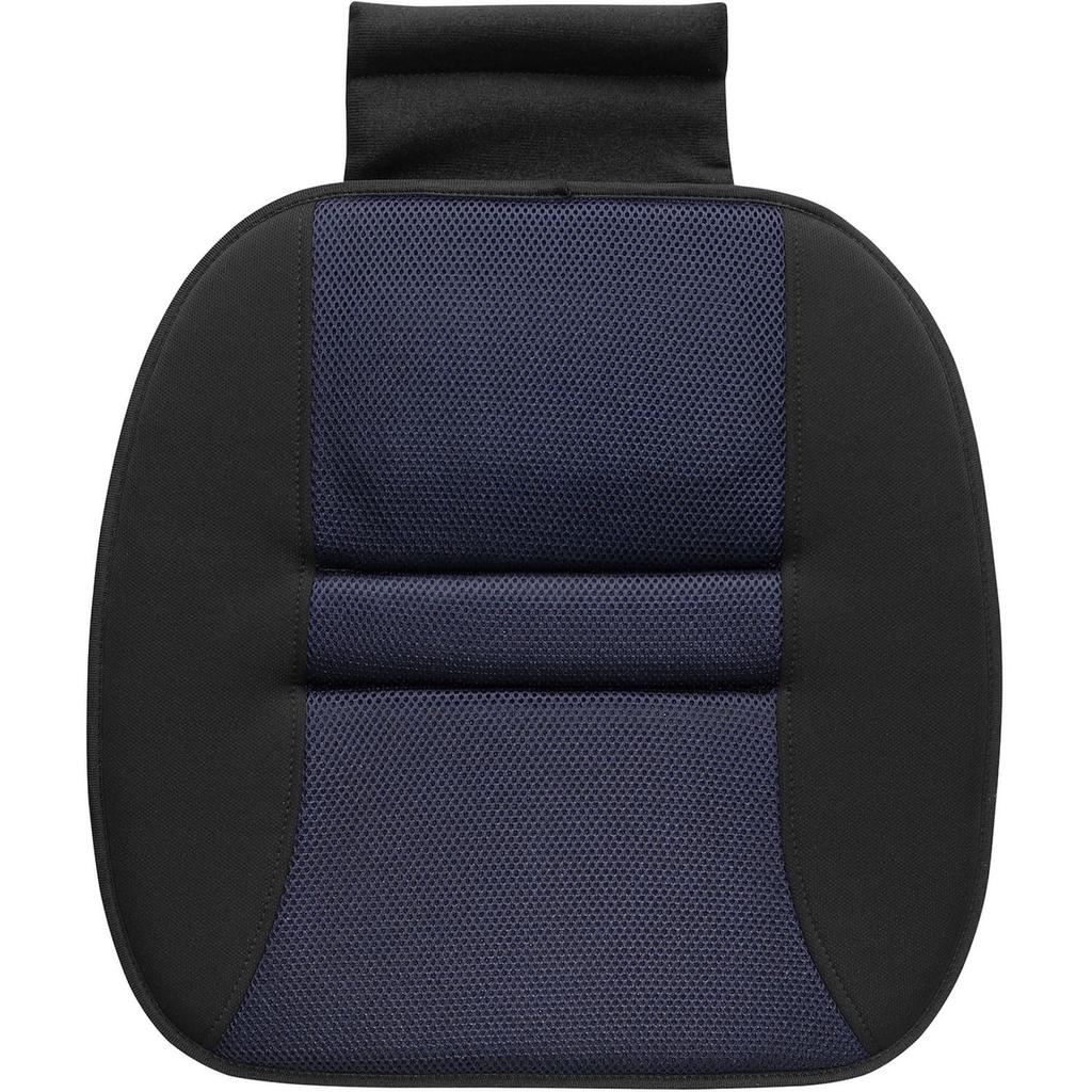 BONFORM Silitec Fiber and 450 x 450 x Hip-Shaped Cushion, Moisture-Absorbing Deodorizing, Size 20mm, Color Navy, 5215-43NV