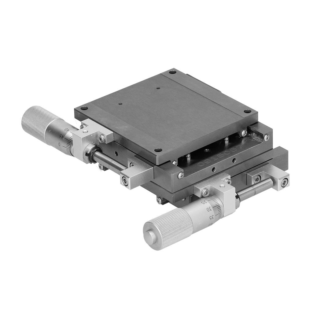 Linear Stage Manual Twist FineTune Platform Ball Guide Sliding Table XYSG80 80x80mm
