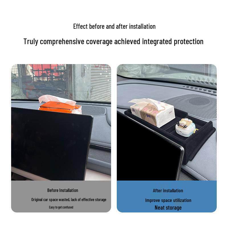 Cloud Realm fits the storage box behind the BYD Seal 06 GT's navigation screen, ETC storage box, and tissue box.
