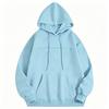 Pet Cat Pocket Hoodie Fleece Lined Casual Winter Sweatshirt Coat Loose Fit Long Sleeve Youth Women