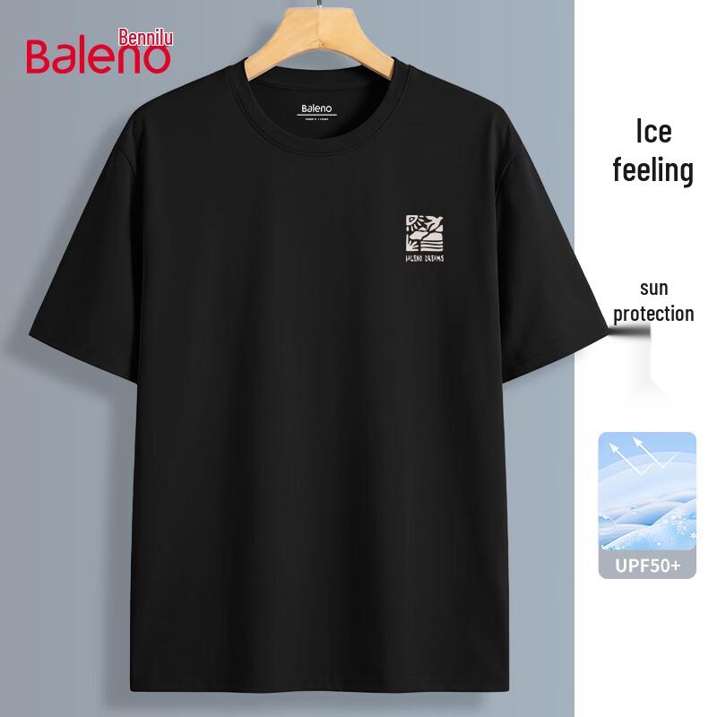

Baleno Men s Ice Silk Breathable Short Sleeve T-Shirt XL