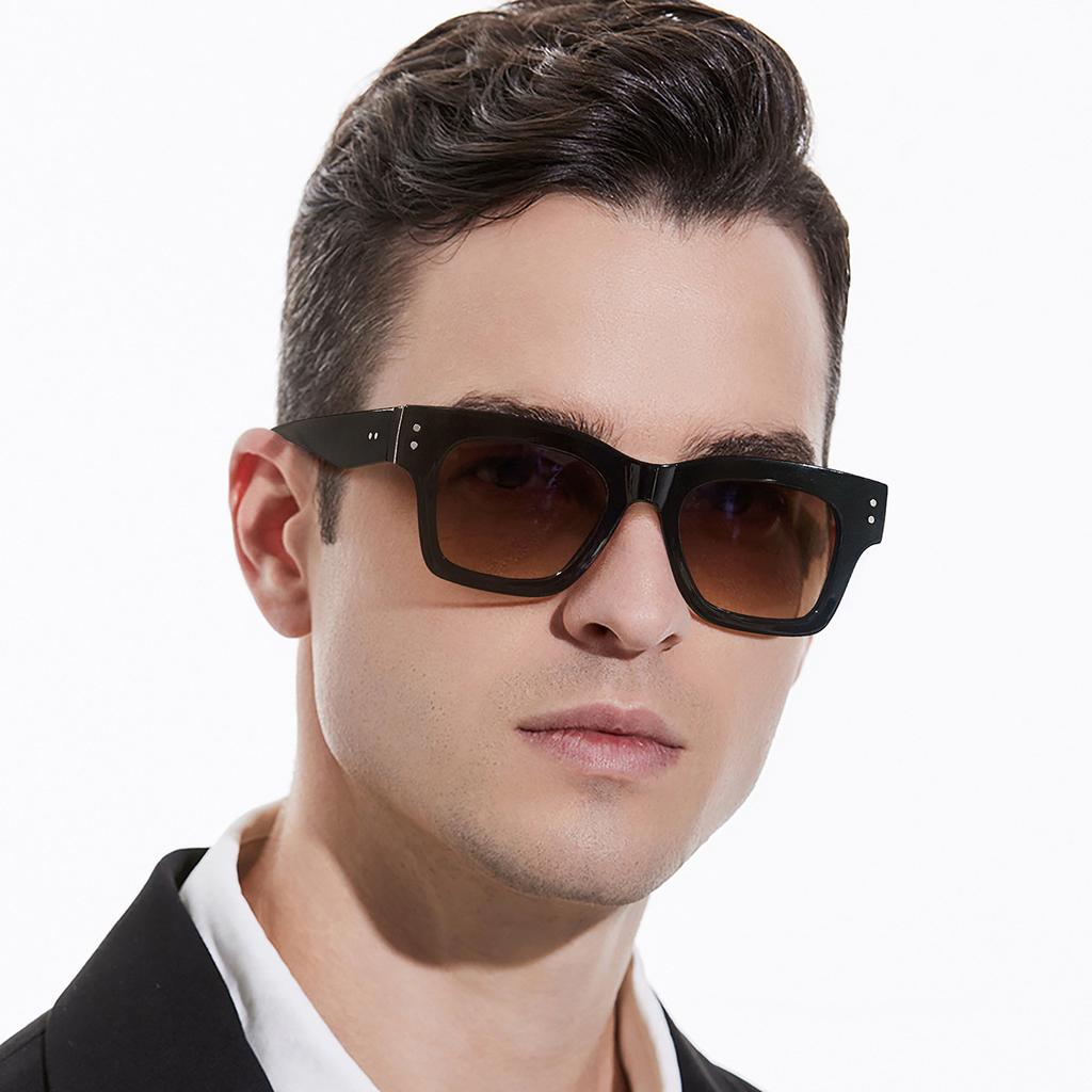 New Vintage Square Sunglasses Women Men Brand Rectangle Sun Glasses Female Oval Eyewear Oculos De Sol for Male Female Eyeglasses