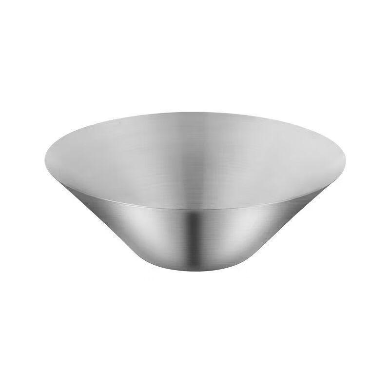 ZISIZ Korean Stainless Steel Conical Serving Bowl