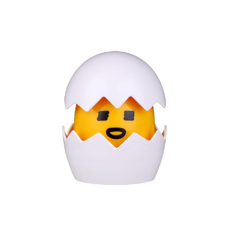 

Мультяшный ночник-светодиод в виде яичной скорлупы с питанием от USB, сенсорным выключателем, подарок для детей жёлтый