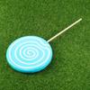 Amosfun 2pcs Fake Lollipop Giant Swirl Candy Props Tea Party Weddings Anniversary Party Decoration Photo Booth Props 11.81 X 5.11 Inches