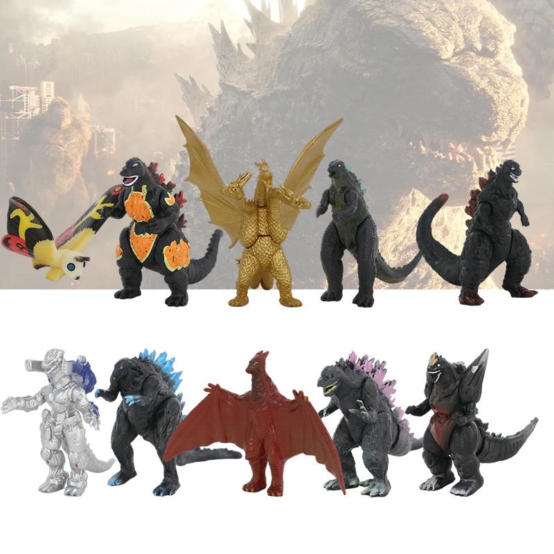 Action Dinosaur 10pcs Figure Model Pvc Ornament Collection Decoration