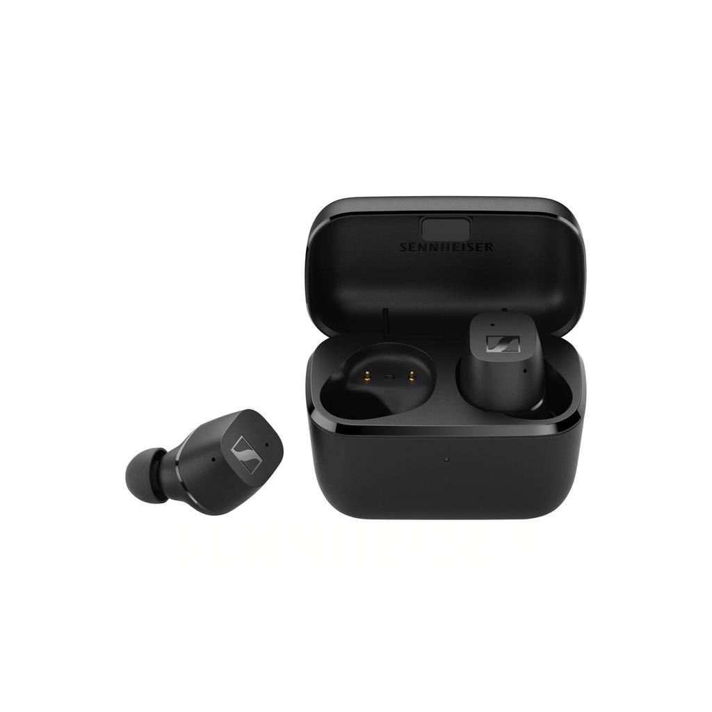 Sennheiser CX True Wireless Bluetooth 7mm Independent Left and Right Bluetooth Class Up To Hours of Playtime Earbuds, Black, In-house Drivers,