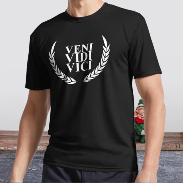 New Shirt VENI VIDE VICE, I came, I saw Active Logo T-Shirt Funny Size S to 5XL