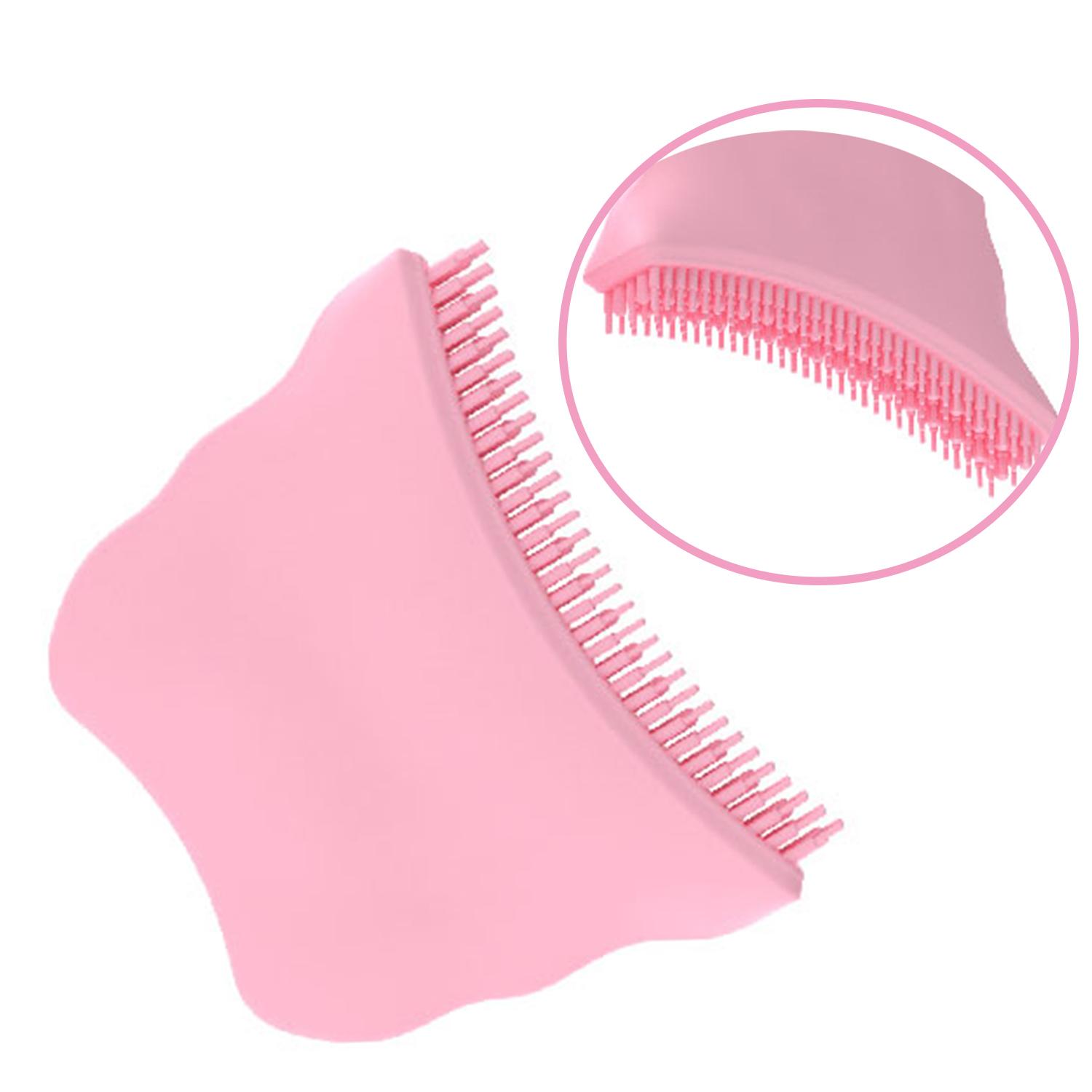 

Silicone Face & Neck Contour Brush – 2-in-1 Gentle Massager for Facial Sculpting & Natural Definition, Soft Silicone,Ideal for розовый