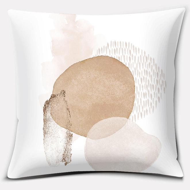 Warm Color Block Serie Dekokissen Geschenk Home Office Dekoration Dekokissen Schlafzimmer Sofa Auto Kissenbezug