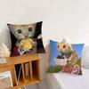 Funny Abstract Cat Cushion Cover Pillow Cover Decoration Room Home Sofa Living Office Car Nordic Simplicity