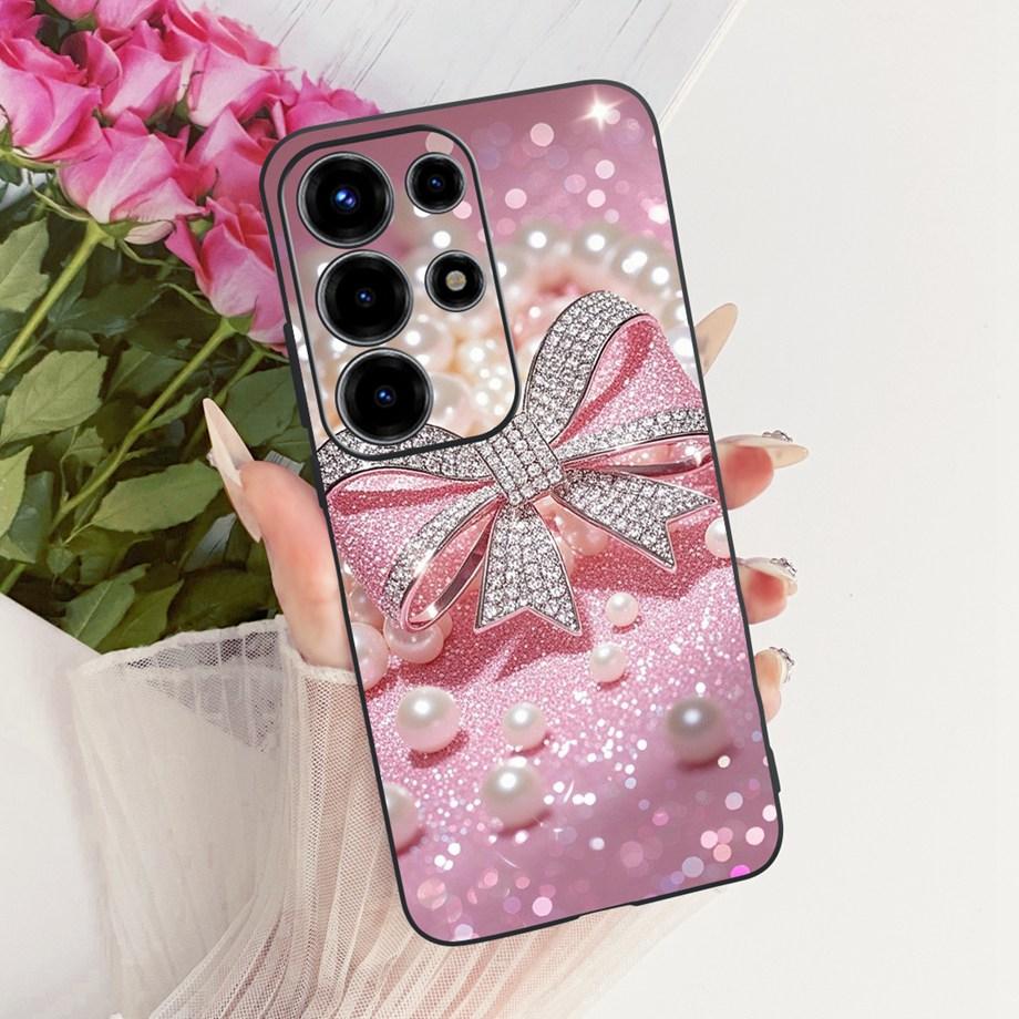 Flower Cartoon Fashion Design Phone Case For Itel Super 26 Ultra S26 Ultra S688LN Funda Soft Silicone Shockproof Back Cover