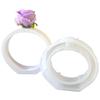 Hydroponic Mould Flowerpot Vase Epoxy Resin Crystal Glue Molds Round Square Heart Test Tube Flower Breeding Silicone