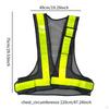Sport Reflective Vest Night Warning Reflector Clothing Adjustable Strips for Jogging Road