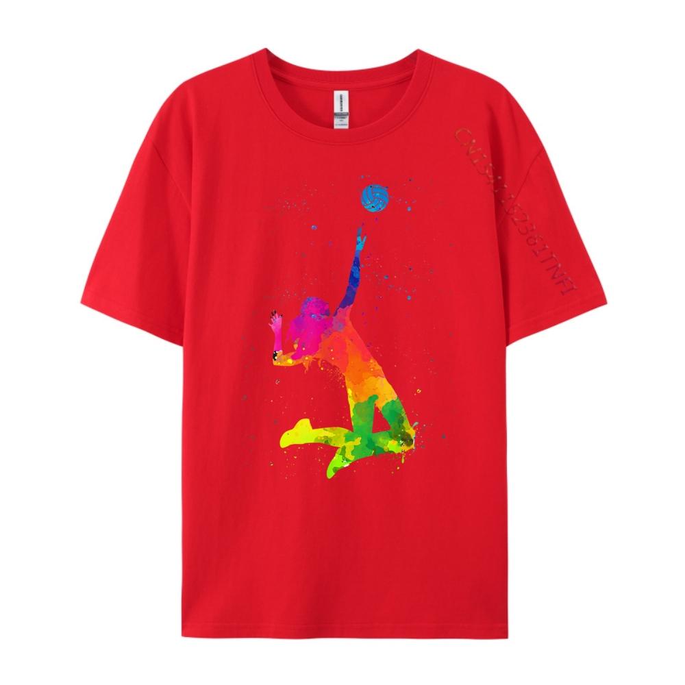Volleyball Art For Men Boy Girl Volleyball Lover Black Graphic Tees Unisex Oversized T Shirt England Style S
