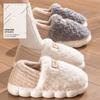 Fashion Crestar Women's Cotton Slippers Girls Lady Winter Warm Home Shose Indoor Comfortable Plush Slippers Couple Flat Fuzzy Shoes