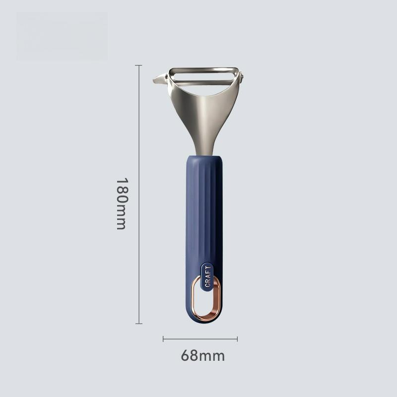Kitchen Stainless Steel Peeler Household Hanging Loofah Potato Peeler Multi-purpose Melon Fruit and Vegetable Planer7