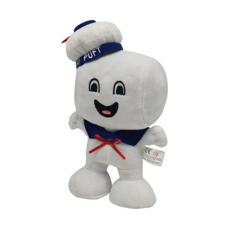 20-23CM Marshmallow Man and Slimer Stuffed Vintage Ghostbusters 3 Stay Puft Plush Bank Sailor Stuffed Plush Toy Dollhristmas Gift