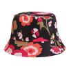 Fisherman Fashionable Unisex Hat Summer Sun Hat With Floral Print Brim Wide