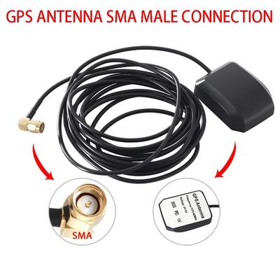 SMA Male GPS Car Aerial Signal Antenna 9 Feet Cable 1575MHz Magnetic Radio Map