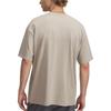 Under Armour SS25 Minimalistisches Locker geschnittenes Kurzarm-T-Shirt Herren Tops Grau-Braun Altrosa Sturmgrau 1387285-203