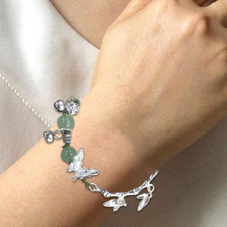 Fashionable Bamboo Knot Bracelet Modern Oriental Snake Bamboo Bracelet Adornment for Business and Casual Outfits