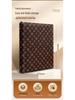 Family Document Storage Bag: Leather Magnetic Buckle A4 Album for Certificates, Receipts & Documents