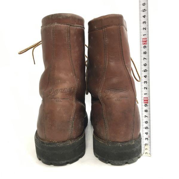 Danner 5032 Skórzane buty myśliwskie GORE-TEX 11.5EE 29 brązowe lata 80. vintage(UŻYWANY)