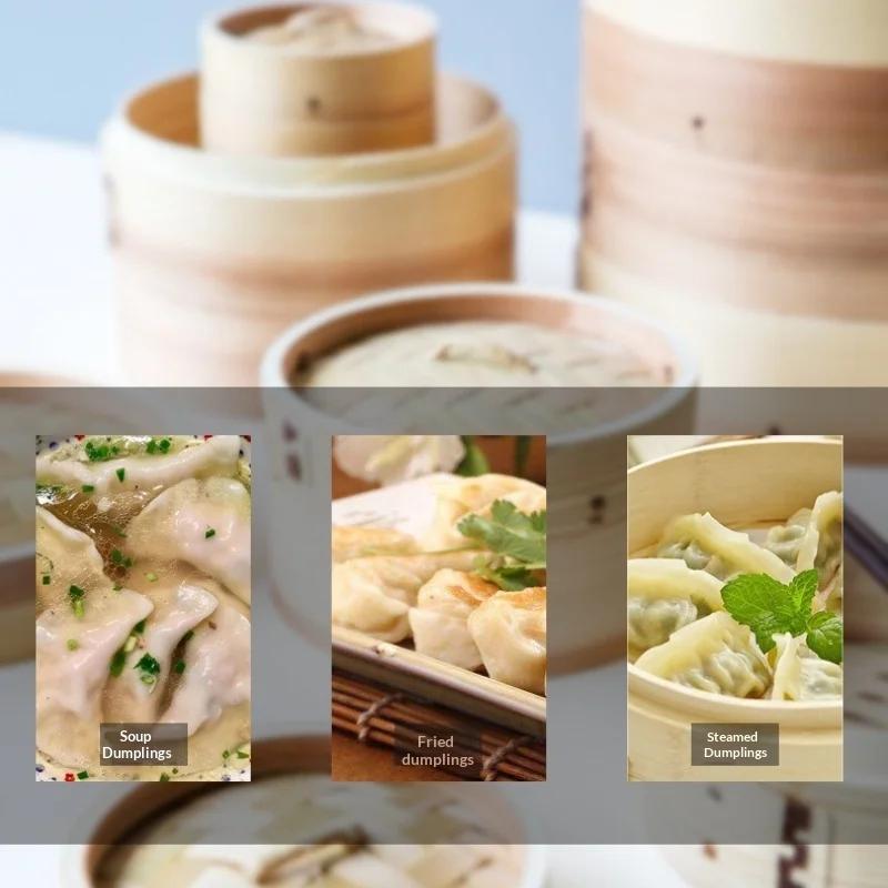 304 Stainless Steel Dumpling Maker Press Tool for Home Use Easy DIY Kitchen Gadget Mold Chinese Traditional Food