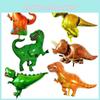 Large Colorful Dinosaur Balloons For Exciting Birthday Party Decorations