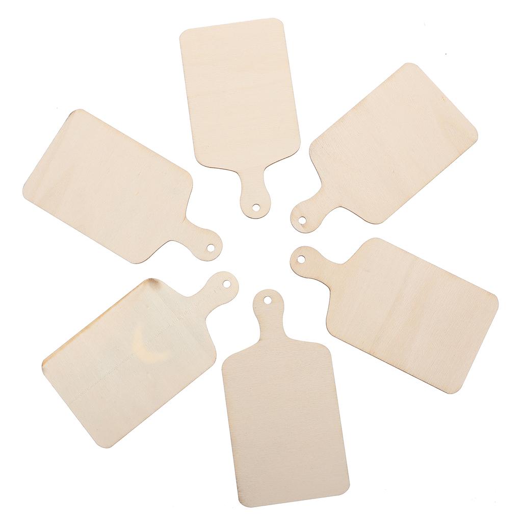 Defrosting Board Labeled Chopping Boards DIY Wooden Cutting Table Coasters Bread Trays Food Serving Child
