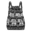 WTEMPO Printed Beach Casual Nylon Drawstring Backpacks Women's Four Seasons Outdoor Sports Bags Mommy Bags Large Capacity Lightweight Travel Backpacks