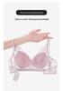 Ultra-Thin French Mesh Lace Bra: Breathable, Slimming Mulberry Silk Support for Large Breasts