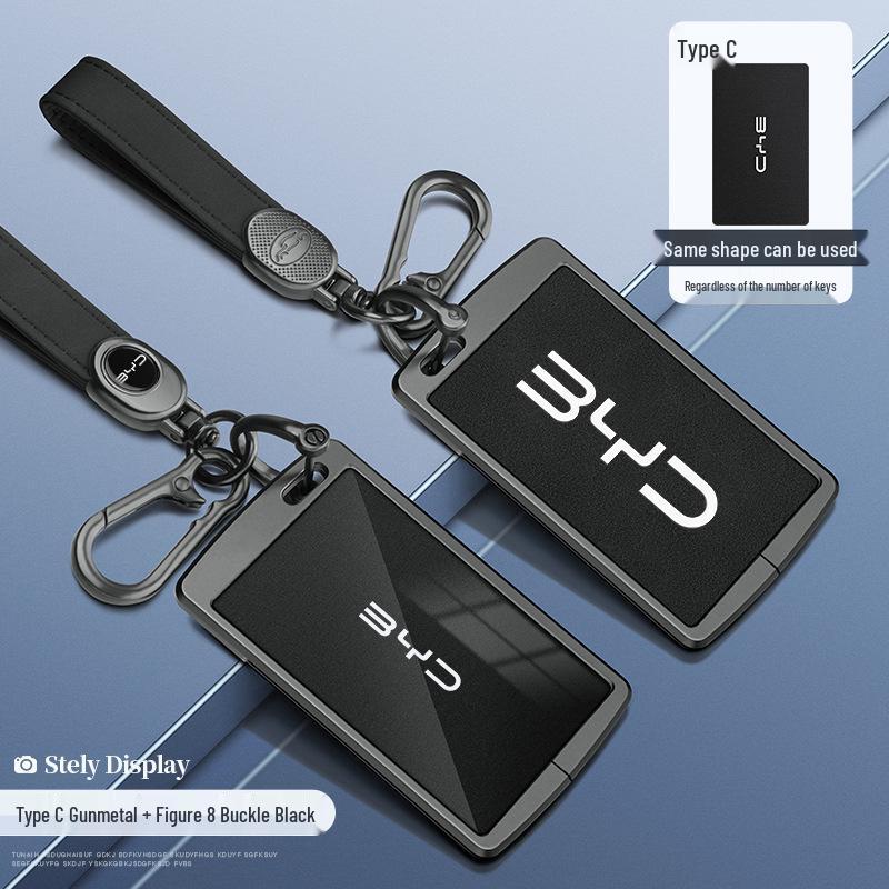 2023 New BYD Key Case for Han, Song Plus, Dolphin, Qin, Sea Lion, Yuan, Tang, and Seagull Models